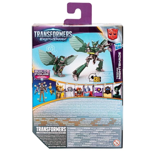 Трансформер Hasbro EarthSpark Terran Nightshade Deluxe серии Новая искра (F6231_F6738): Возраст От 6 лет