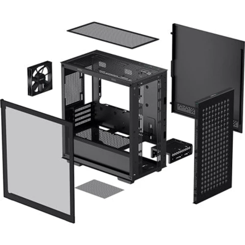 Корпус DeepCool CH370 Black (R-CH370-BKNAM1-G-1) фото 9