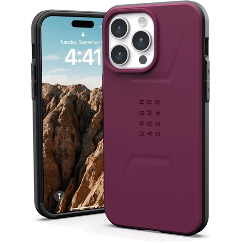 Чохол для iPhone Urban Armor Gear UAG Графічний Magsafe Bordeaux (114295119049) for iPhone 15 Pro Max