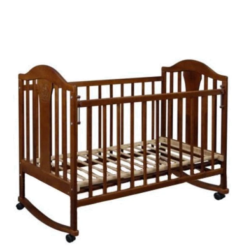 Кроватка Laska-M Наполеон NEW без ящика (орех): Тип классическая кроватка