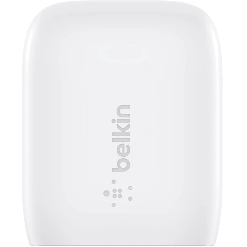Зарядний пристрій Belkin Wall Charger Home USB-C 20W PD White (WCA006VFWH): Сила струму 2.4А и более