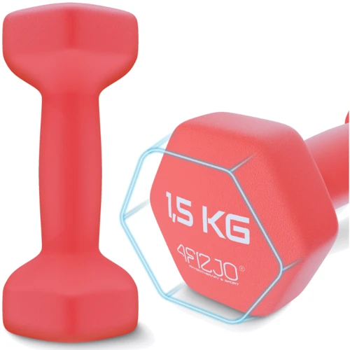 Гантель 4FIZJO Classic 2x1.5 кг (P-5907739311962): Количество гантелей, шт 2