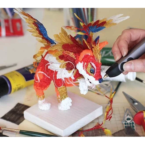 3D-принтер 3D-ручка 3Doodler Create Blue фото 3