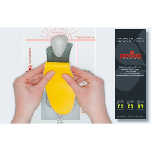 Стелька PEDAG Ortho-Systems LEATHER 21873 высокой жесткости р.Y1 (2000444005096): Тип Лечебно-профилактические стельки