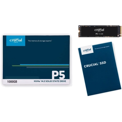 Crucial P5 1 TB (CT1000P5SSD8): Интерфейс подключения PCI-Express 3.0 (x4), M.2 (PCI-E 3.0), M.2