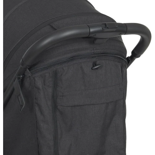 Дитяча коляска Bambi Black Matt Чорна (M 4249-2 Black Matt) фото 7