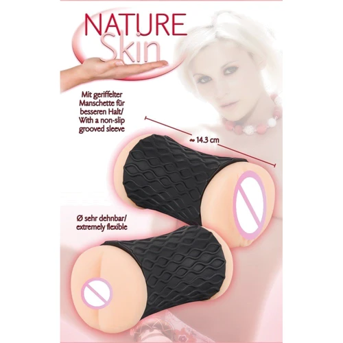 Мастурбатор Nature Skin Pussy & Ass