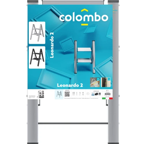 Лестница Colombo Leonardo 2 ступени (G300A02W): Производитель Colombo