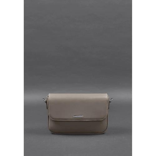 Женская сумка кросс боди BlankNote Mary темно-бежевая (BN-BAG-52-beige): Тип ручки Без ручки, Плечевой ремень, Со съемным ремнем