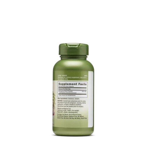 GNC Herbal Plus Astragalus 500 mg Корінь астрагалу 100 капсул: Форма випуску Капсулы