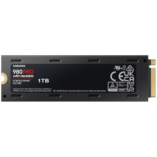 Samsung 980 PRO w/ Heatsink 1 TB (MZ-V8P1T0CW) UA: Интерфейс подключения PCI-Express 3.0 (x8), PCI-Express 3.0 (x4), PCI-Express 4.0 (x4)
