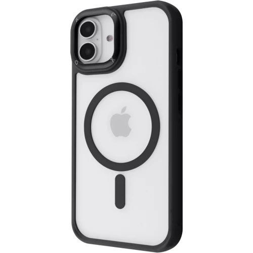 Чехол для iPhone Proove Clear Essence Case with Magnetic Ring Black for iPhone 16