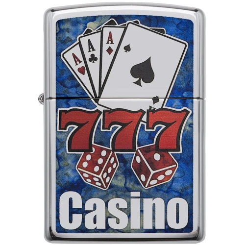 Запальничка Zippo (Зіппо) Fusion Casino 29633 фото 3