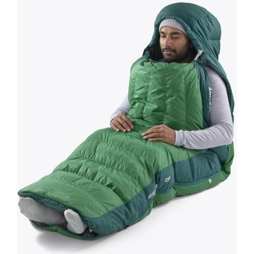 Спальный мешок Sea to Summit Ascent -1C/30F Long Rain Forest Green (STS ASL041101-212002): Длина 198 см