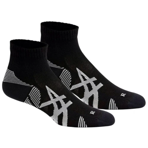 Носки Asics 2PPK Cushion Run Quarter Sock (3013A800-002) 39-42 (25-27) черные
