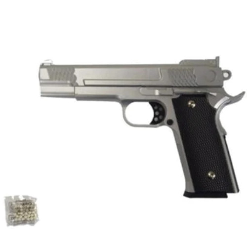 Іграшковий пістолет на кульках Galaxy Browning HP метал сталевий (G20S)