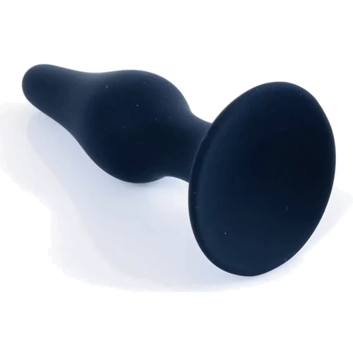 Анальная пробка Silicone Plug Black - Medium (BS6400092)