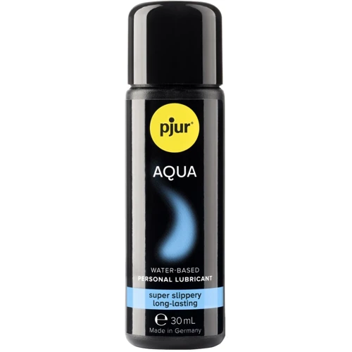 Лубрикант на водной основе pjur Aqua 30 мл, эффект бархатистой кожи без прилипания