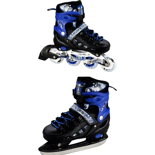 Ролики-коньки Scale Sport 2in1. Blue (размер 38-41): Цвет синий