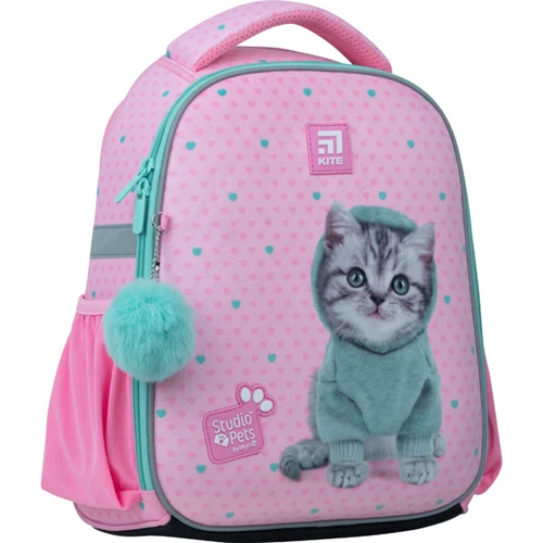 Рюкзак школьный каркасный Kite Education Studio Pets SP22-555S-1 фото 9