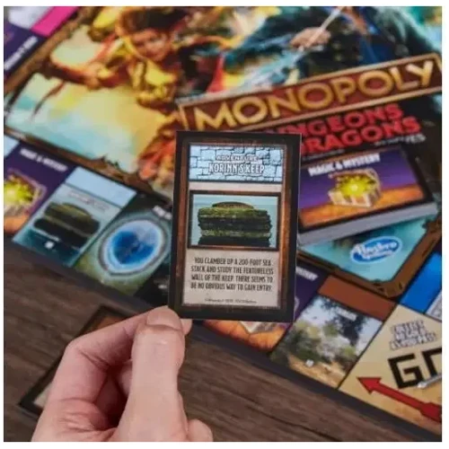 Настольная игра Hasbro Монополия D&D: Честь воров (Monopoly Dungeons & Dragons: Honor Among Thieves) (англ.)