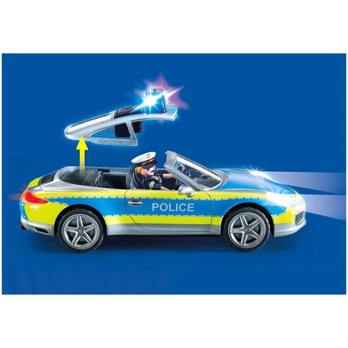 Конструктор Playmobil Porsche 911 Carrera 4S Police 70066: Рекомендуемый возраст от 3 лет