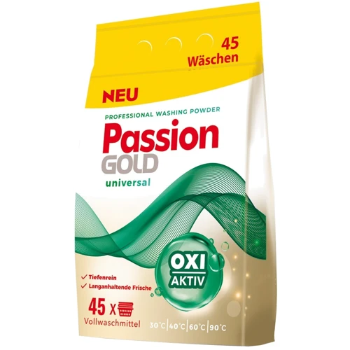 Пральний порошок Passion Gold Professional Universal 2.7 кг 45 циклів прання п/е (4260145998921)