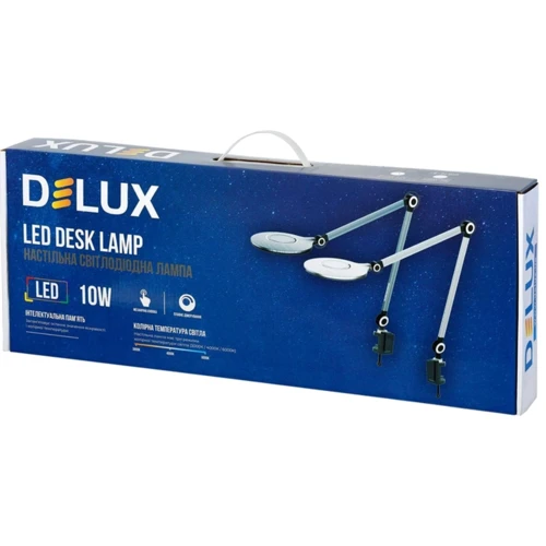 Настільна лампа Delux LED TF-530 10 Вт (90018131): Призначення Для кабинета