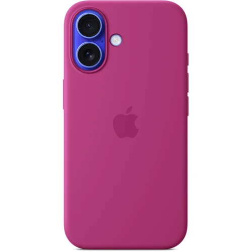 Чехол для iPhone Apple for iPhone 16 Silicone Case with MagSafe Fuchsia (MYY53) 