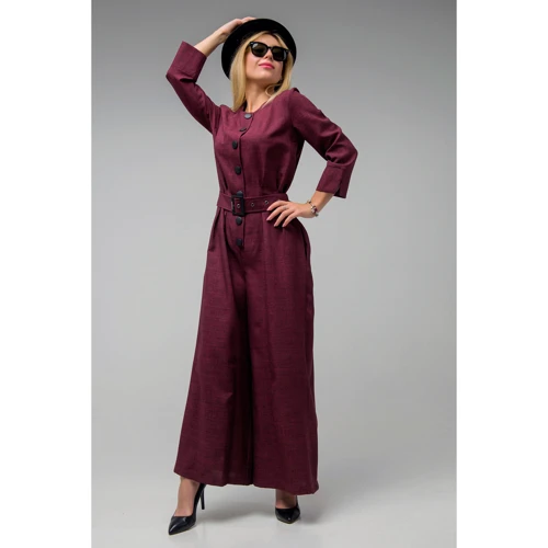 Комбинезон FLFashion Сириус СКС2652 M бордовый