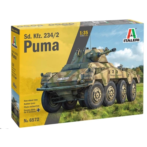 Модель Italeri Тяжелый бронеавтомобиль Sd.Kfz. 234/2 Puma (IT6572)