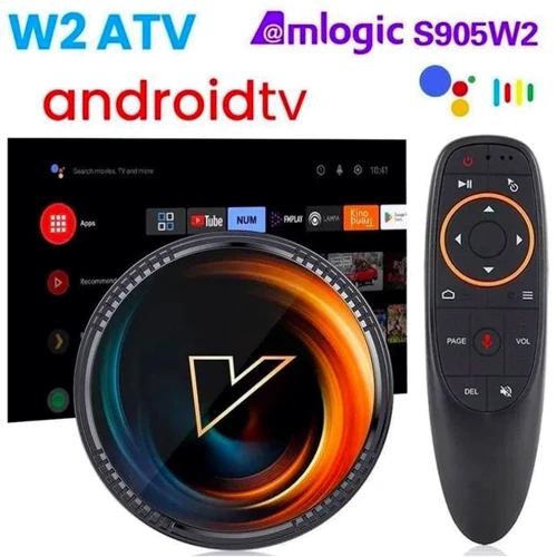 Приставка Smart TV VONTAR W2 ATV (4GB/64GB) Voice Control