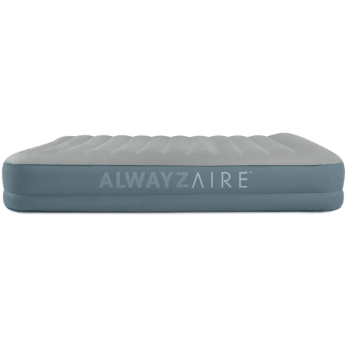 Надувний матрац Bestway AlwayzAire Fortech Queen Airbed з Втроенная акумуляторним насосом 152х203х36 см (69078): Колір сірий