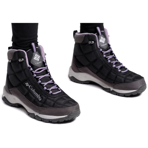 Ботинки Columbia Firecamp™ Boot (1800311-010) 37 черные текстиль зима фото 4