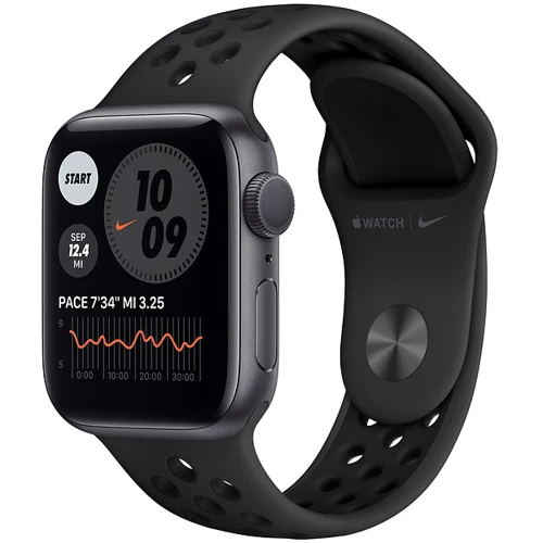 

Apple Watch Series 6 Nike 40mm Gps Space Gray Aluminum Case with Anthracite/Black Nike Sport Band (M00X3)