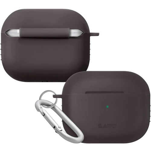 Чохол для навушників LAUT POD with Belt Grey (L_AP4_POD_FG) для Apple AirPods 3