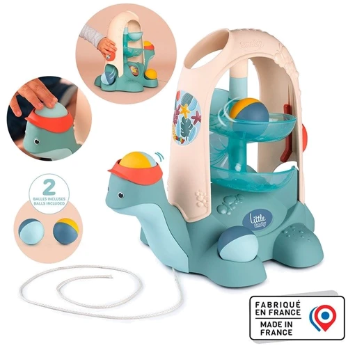 Іграшка для розвитку Smoby Little 2 в 1 Черепашка 28x20x29 см (140310): Тип прочее