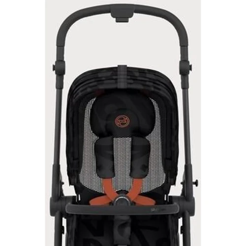 Прогулочная коляска Cybex Melio Real Black с бампером (522002631): Количество блоков 1