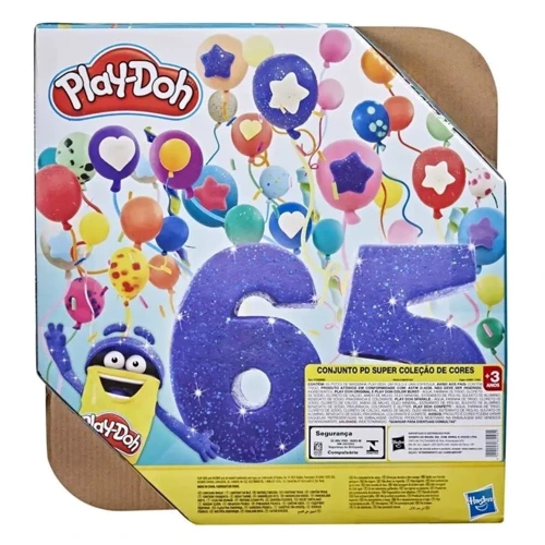 Набор пластилина Hasbro Play-Doh из 65 баночек (F1528)