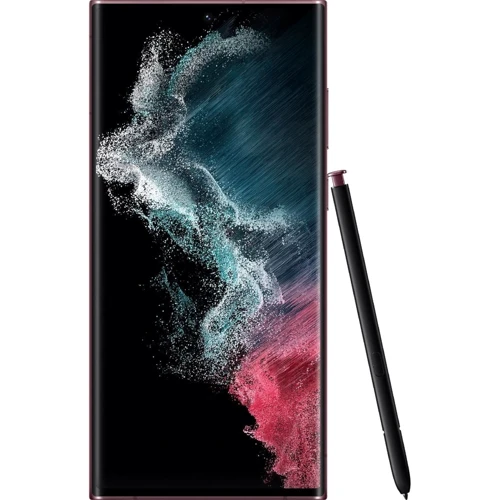 Смартфон Samsung Galaxy S22 Ultra 8/128GB Dual Burgundy S908B (UA UCRF): Дисплей 6.8" 3088х1440 / 500 ppi / Dynamic AMOLED / 120 Гц / HDR10+ / сенсорный экран / изогнутый экран / Gorilla Glass Victus+