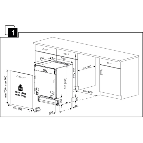 Встраиваемая посудомоечная машина Beko BDIN38646D фото 7