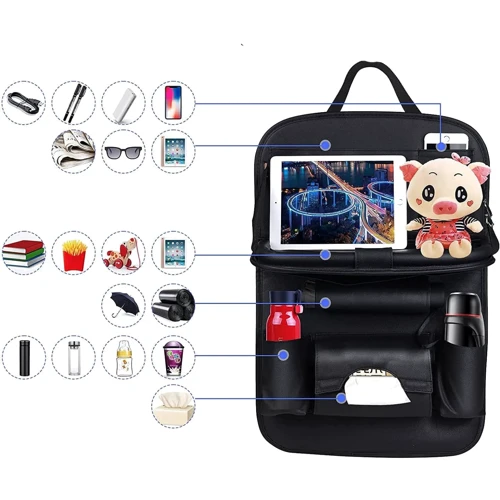 Автомобильный органайзер для спинки сиденья со складным подносом UFT Car organizer 1: Производитель UFT