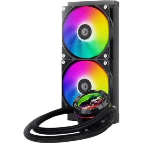Кулер ID-COOLING Space LCD SL240 XE Black: Уровень шума, dB 35.2