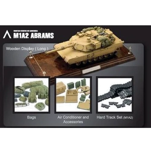 Коллекционная модель танка VSTank US M1A2 Abrams 1:24 (Desert): Производитель VSTank