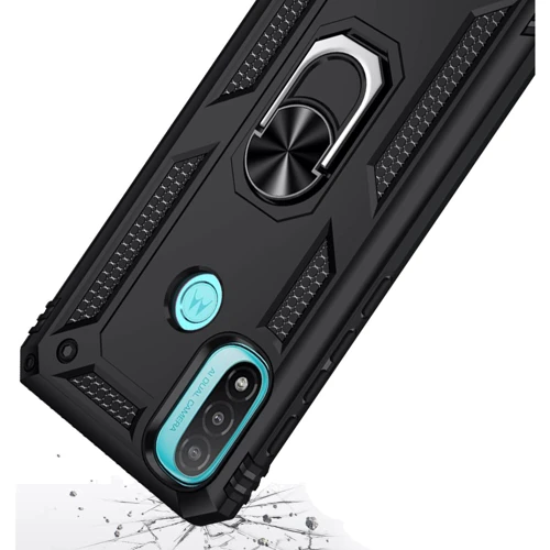 Чехол для телефонов BeCover Military Black for Motorola Moto E20 (707400): Тип накладка на заднюю часть