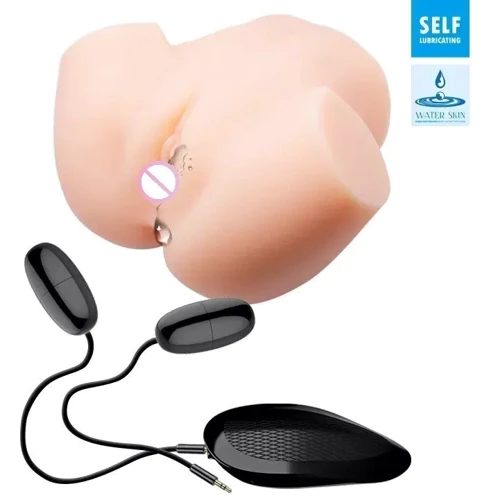 Мастурбатор з вібрацією LYBAILE Crazy Bull Veronica Dual Vagina and Anal (BM-00900T72ZK)