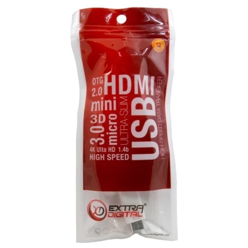 Адаптер ExtraDigital Adapter Apple mini DVI to VGA 0.15m White (KBD1676): Додаткові роз'єми VGA