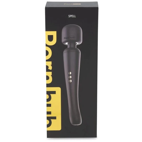 Вибромассажер Wand с тремя насадками Pornhub Spell Wand Set