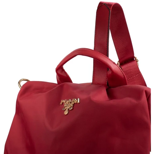 Жіночий рюкзак Valiria Fashion червоний (4DETBU0221-1): Фактура Ткана, матова