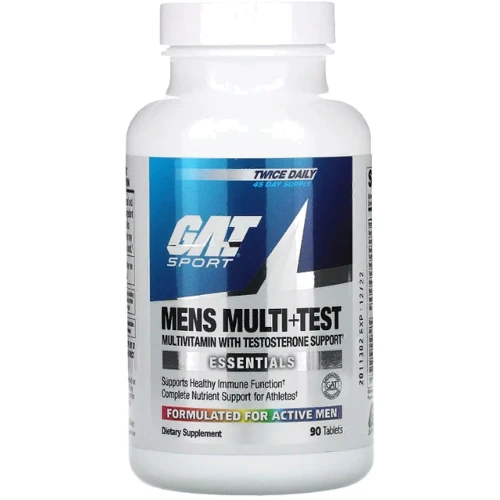GAT Men's Multi + Test Вітамінно-мінеральний комплекс 90 таблеток